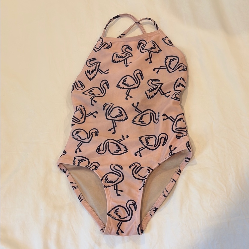 Tea Collection Blush and Black Swimwear
